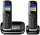 Panasonic KX-TGJ322GB Schnurloses Telefon-Set mit Anrufbeantworter schwarz  ( KX-TGJ322GB )