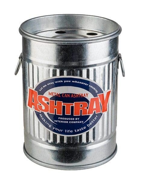 APS SMOKY Aschenbecher silber, 1 St.