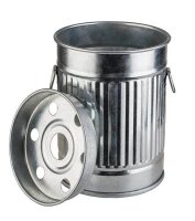 APS SMOKY Aschenbecher silber, 1 St.