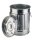 APS SMOKY Aschenbecher silber, 1 St.