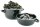 APS Muscheltopf schwarz 0,75 l, 1 St.