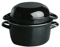 APS Muscheltopf schwarz 2,6 l, 1 St.