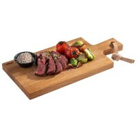 APS Servierplatte SIMPLY WOOD braun 35,0 x 17,0 cm, 1 St.
