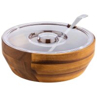 APS Schale ACACIA braun 2,5 l, 1 St.