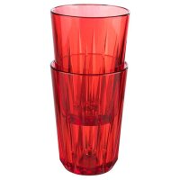 APS Mehrweg-Trinkbecher CRYSTAL rot 0,15 l, 1 St.