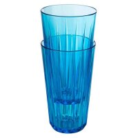 APS Mehrweg-Trinkbecher CRYSTAL blau 0,5 l, 1 St.