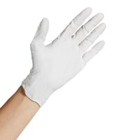 HYGOSTAR unisex Einmalhandschuhe ELASTIC weiß Größe L, 100 St.