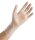 HYGOSTAR unisex Einmalhandschuhe IDEAL LONG transparent Größe M, 100 St.