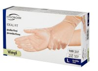 HYGONORM unisex Einmalhandschuhe IDEAL FIT weiß Größe L, 100 St.