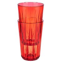 APS Mehrweg-Trinkbecher CRYSTAL rot 0,3 l, 1 St.
