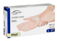 HYGONORM unisex Einmalhandschuhe CLASSIC LIGHT weiß Größe L, 100 St.