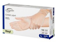 HYGONORM unisex Einmalhandschuhe CLASSIC LIGHT weiß Größe L, 100 St.