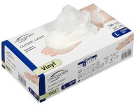 HYGONORM unisex Einmalhandschuhe CLASSIC LIGHT weiß Größe L, 100 St.