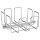 APS Serviettenhalter BAR silber, 1 St.