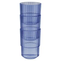 APS Mehrweg-Trinkbecher LINEA blau 0,4 l, 1 St.