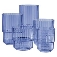 APS Mehrweg-Trinkbecher LINEA blau 0,4 l, 1 St.