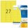 HERMA Etiketten 5140 gelb 63,5 x 29,6 mm, 20 Blatt