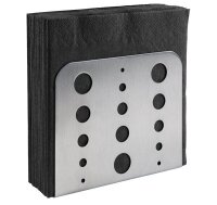 APS Serviettenhalter silber, 1 St.