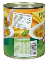 Erasco Erbsen mit Würstchen Eintopf 800,0 g, 1 St.