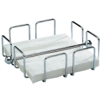 APS Serviettenhalter WIRE silber, 1 St.
