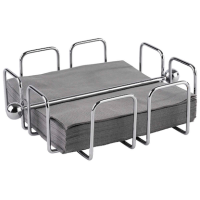 APS Serviettenhalter WIRE silber, 1 St.