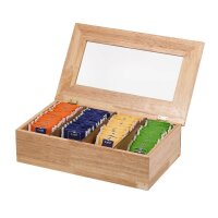 APS Teebox hellbraun 20,0 x 33,5 cm, 1 St.