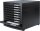 HAN Schubladenbox Contur  schwarz 1510-13D, DIN B4 mit 10 Schubladen, 1 St.