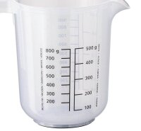 APS Messbecher mit Deckel transparent