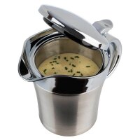 APS Isolier-Sauciere silber 0,4 l, 1 St.