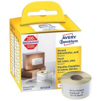 AVERY Zweckform Etikettenrolle für Etikettendrucker...