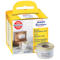 AVERY Zweckform Etikettenrolle für Etikettendrucker AS0722430 weiß, 101,0 x 54,0 mm, 1 x 220 Etiketten
