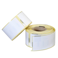AVERY Zweckform Etikettenrollen für Etikettendrucker AS0722370 weiß, 89,0 x 28,0 mm, 2 x 130 Etiketten
