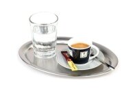 APS Tablett KAFFEEHAUS silber oval 29,0 x 22,0 cm, 1 St.