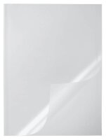 DURABLE Klemmschienenhüllen DIN A4 transparent genarbt 0,22 mm, 50 St.