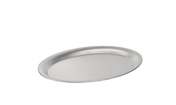 APS Tablett KAFFEEHAUS silber oval 26,5 x 19,5 cm, 1 St.