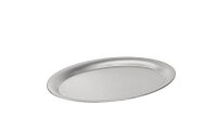 APS Tablett KAFFEEHAUS silber oval 26,5 x 19,5 cm, 1 St.