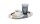 APS Tablett KAFFEEHAUS silber oval 26,5 x 19,5 cm  ( 30116 )