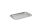 APS Tablett KAFFEEHAUS silber rechteckig 21,1 x 12,6 cm, 1 St.