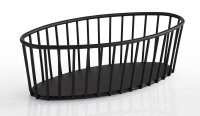 APS Obstschale URBAN schwarz 21,0 x 10,0 cm, 1 St.