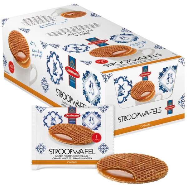 Daelmans JUMBO STROOPWAFEL Kekse 1,404 kg, 36 St.