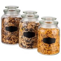 APS Vorratsdosen 18,0 cm hoch transparent 1,0 l, 1 St.