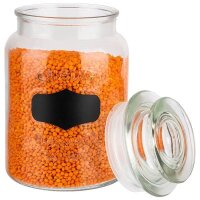 APS Vorratsdosen 18,0 cm hoch transparent 1,0 l, 1 St.