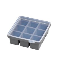 APS Eiswürfelform 9er grau, 2 St.