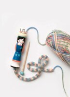 folia Bastelset Strickliesel mehrfarbig