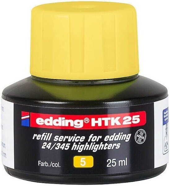 edding Nachfülltinte e-HTK25 gelb