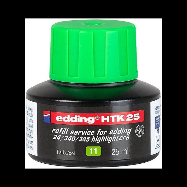 edding Nachfülltinte e-HTK25 grün