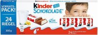 kinder Schokolade Schokoriegel 24 Riegel  ( 5698 )