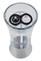 APS Salz- und Pfeffermühlen-Set transparent/silber, 1 Set