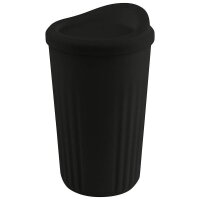 APS Mehrweg-Kaffeebecher TO GO schwarz 0,4 l, 1 St.