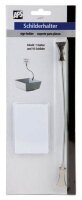 APS Schildhalter FLEXIBEL silber ohne Fächern 1,6 x...